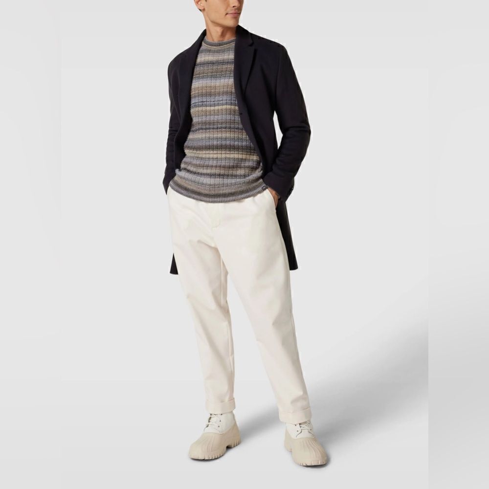 Brax NWT Men's Rick Pullover Rick in Platin Size XL